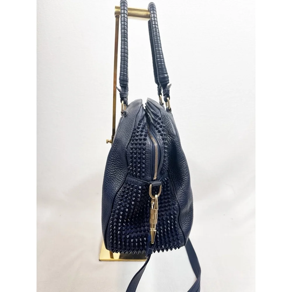 Christian Louboutin Panettone Crossbody Shoulder Bag – Blue